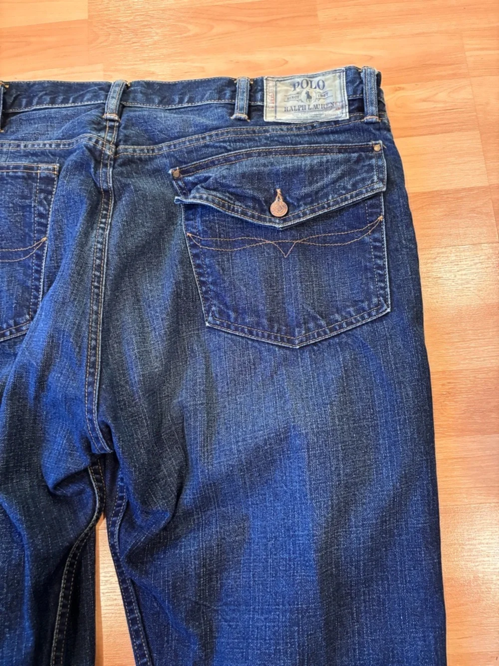 Polo by Ralph Lauren Relaxed Fit‎ Dark Blue Jeans
